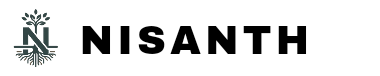 nisanth logo with text